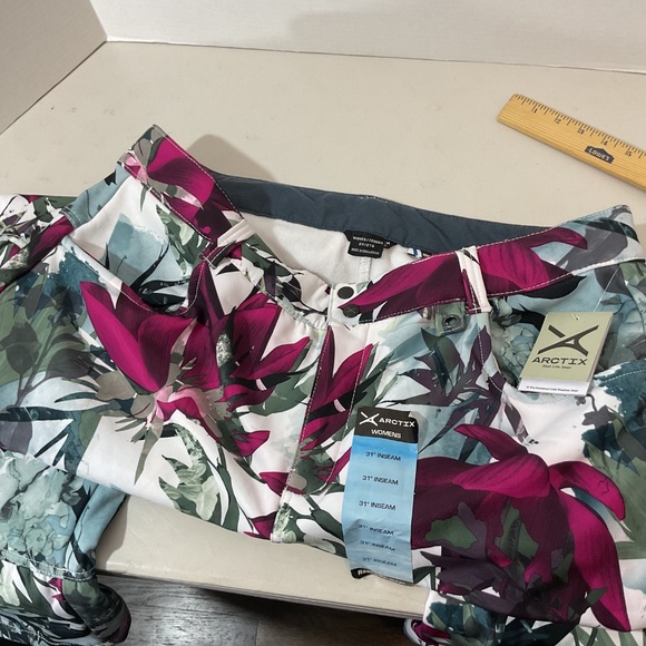 Arctix Womens Sarah Scattered Floral Pants Size 2X - Picture 16 of 16